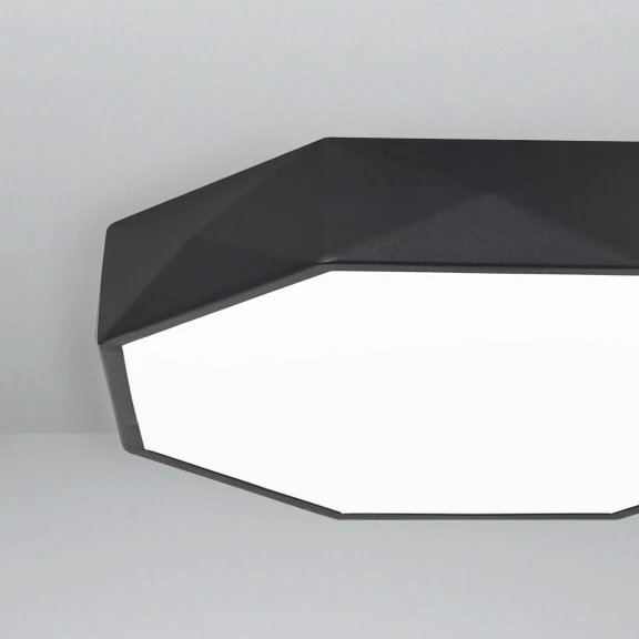 Stropné svietidlá -  Novaluce LED stropné svietidlo Eben 40 čierne