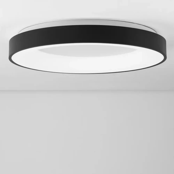 Stropné svietidlá -  Novaluce Stropné svietidlo LED so stmievaním Rando Thin A 60 čierne