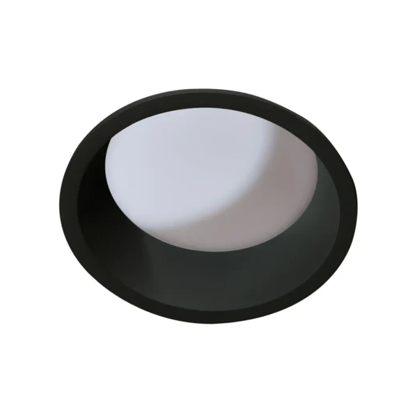 Podhľadové svietidlá -  AZzardo LED svietidlo Aida R16W do sadrokartonu čierne