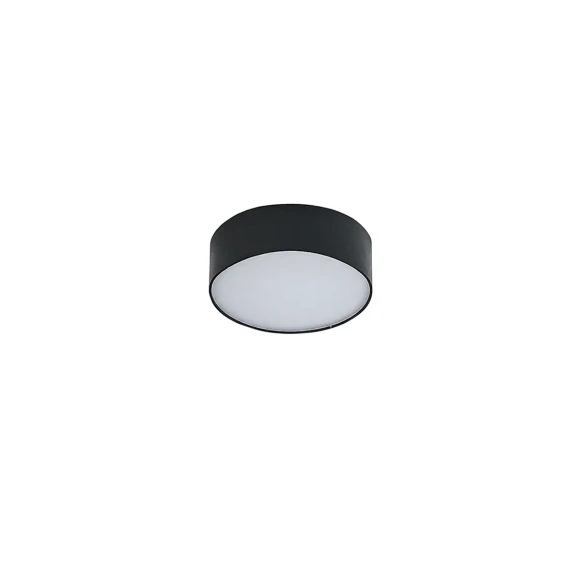 Stropné svietidlá -  AZzardo Moderné LED stropné svietidlo Monza II R 17 4000K čierne