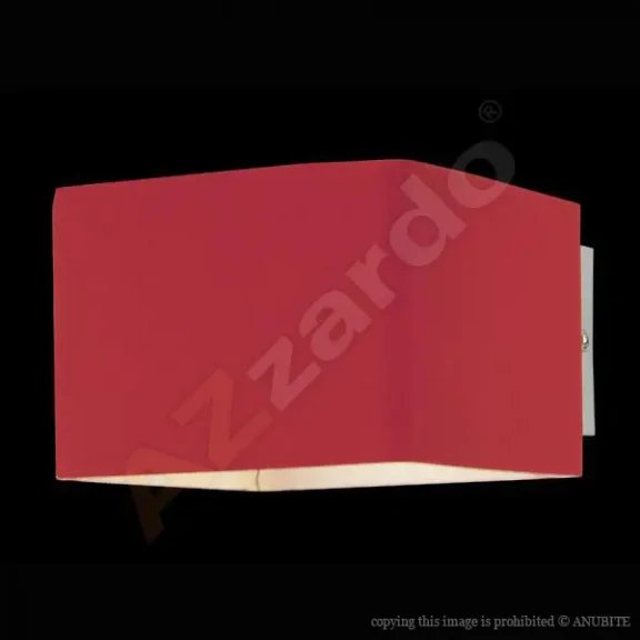 Nástenné svietidlá -  AZzardo Dizajnové nástenné svietidlo Tulip červené