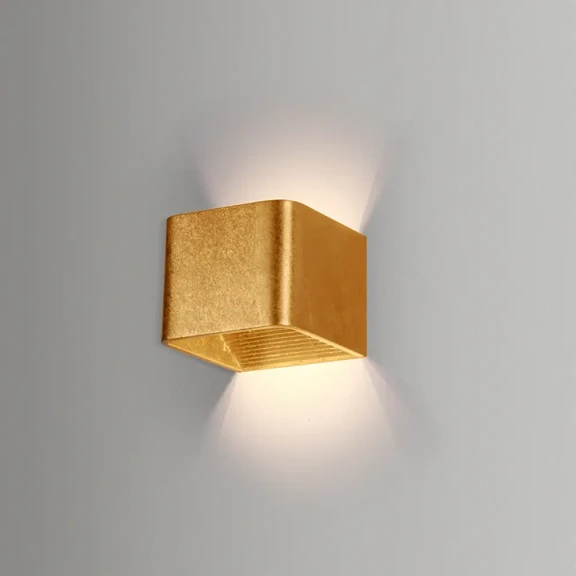 Nástenné svietidlá -  AZzardo LED nástenné svietidlo Felix zlaté
