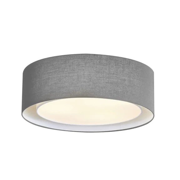 Stropné svietidlá -  AZzardo Minimalistické stropné svietidlo Milo sivé
