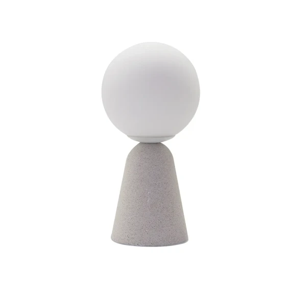 Stolové lampy -  AZzardo Dizajnová stolová lampa Newton B Table svetlosivá