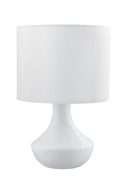 Stolové lampy -  Novaluce Rustikálna stolová lampa Rosia 18 biele