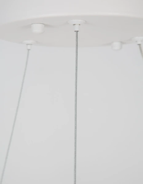 Lustre a závesné svietidlá -  Novaluce LED luster Breda 70 biele