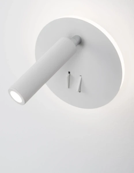 Nástenné svietidlá -  Novaluce Moderné nástenné svietidlo Penor biele