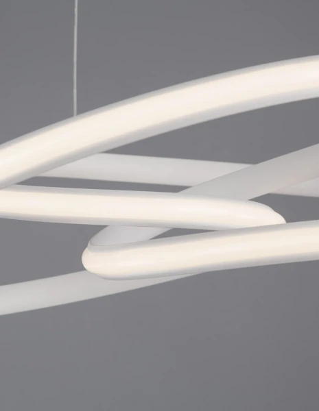 Lustre a závesné svietidlá -  Novaluce LED luster Menton 52 biele