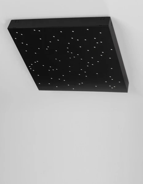 Stropné svietidlá -  Novaluce Stropné svietidlo LED so stmievaním Cielo 30 čierne s diaľkovým ovládaním