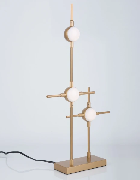 Stolové lampy -  Novaluce LED stolová lampa Atomo 28 zlaté