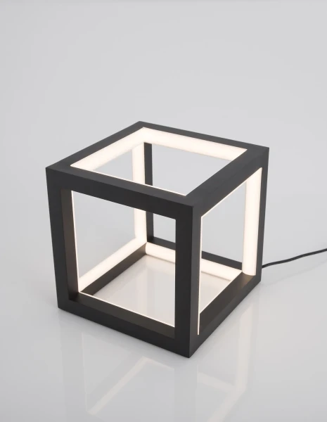 Stolové lampy -  Novaluce LED stolová lampa Gabbia 16 čierne