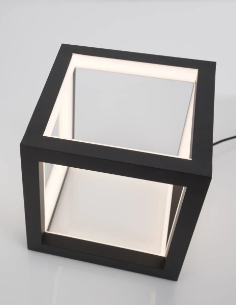 Stolové lampy -  Novaluce LED stolová lampa Gabbia 16 čierne
