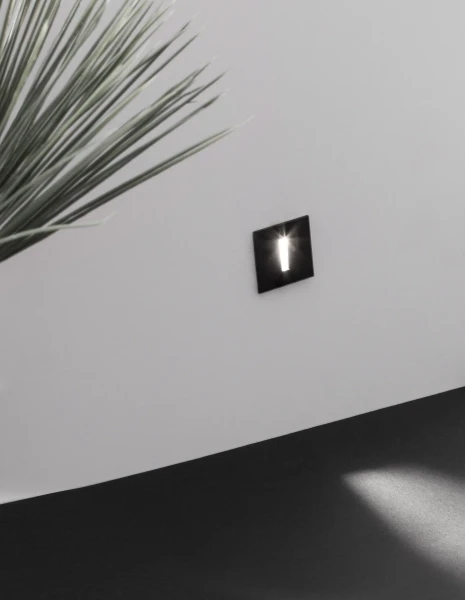 Vonkajšie orientačné svietidlá -  Novaluce Vonkajšie LED svietidlo Passagio 37 čierne