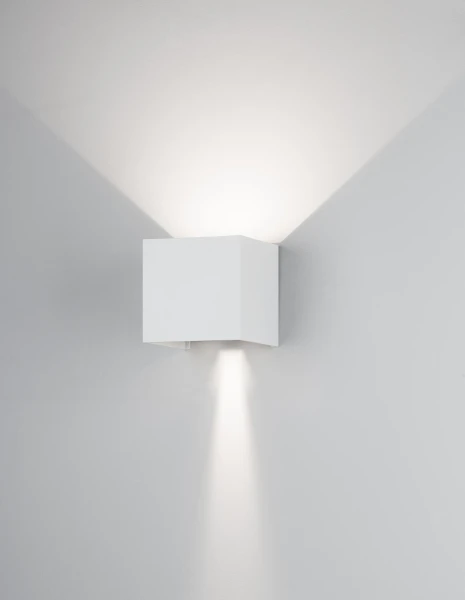 Vonkajšie nástenné svietidlá -  Novaluce Vonkajšie LED svietidlo Como 112 biele