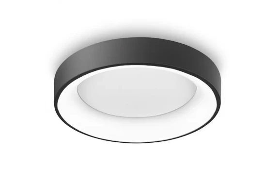 Stropné svietidlá -  AZzardo LED stropné svietidlo Sovana 80 CCT čierne s diaľkovým ovládačom