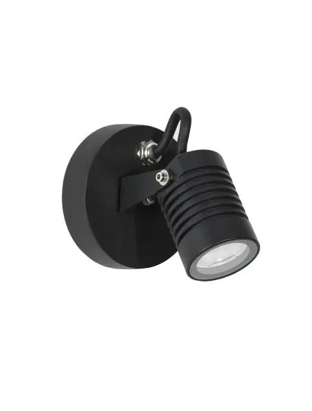 Vonkajšie nástenné svietidlá -  Novaluce Vonkajšie LED lampa Fend C 5 čierne