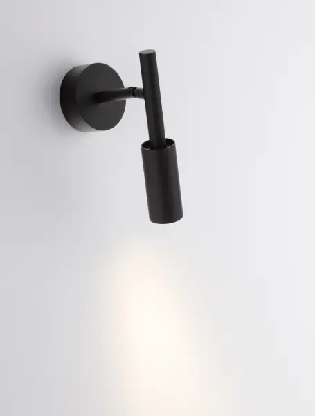 Nástenné svietidlá -  Novaluce Dizajnové nástenné svietidlo Joy čierne