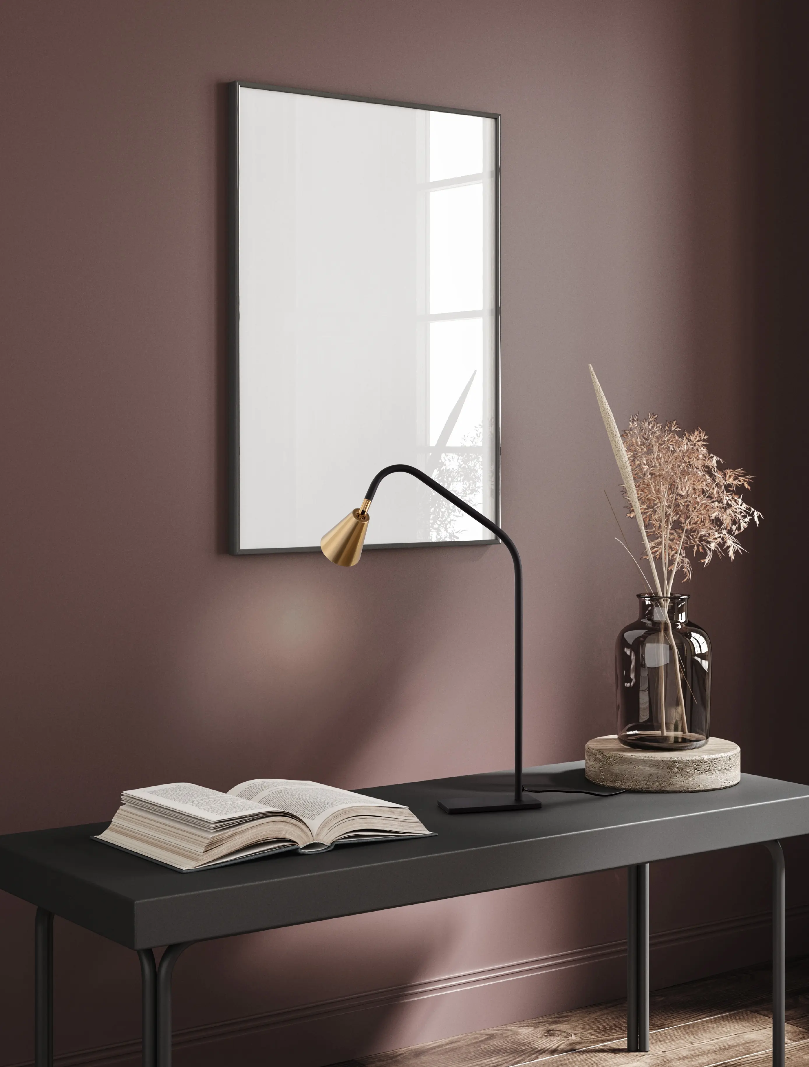 Stolové lampy- Novaluce Dizajnová stolová lampa Geko