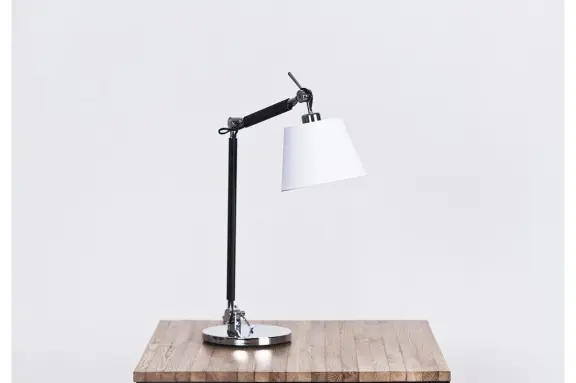 Stolové lampy -  AZzardo Dizajnová stolová lampa Zyta S Table čierne/zlaté
