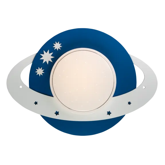 Stropné svietidlá -  Elobra Stropné svietidlo LED Saturn Starlight modrá