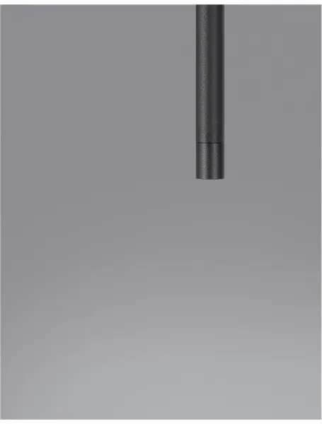 Lustre a závesné svietidlá -  Novaluce LED luster Elettra 15 čierne