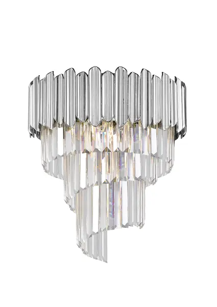 Stropné svietidlá -  Zumaline Luxusné stropné svietidlo Gladius 43 chróm