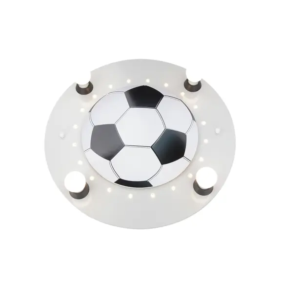 Stropné svietidlá -  Elobra Futbalové stropné svietidlo sivá