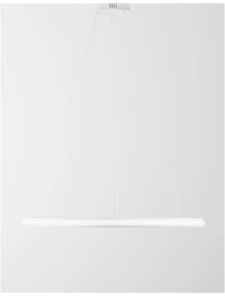 Lustre a závesné svietidlá -  Novaluce LED luster Aries 74 biele