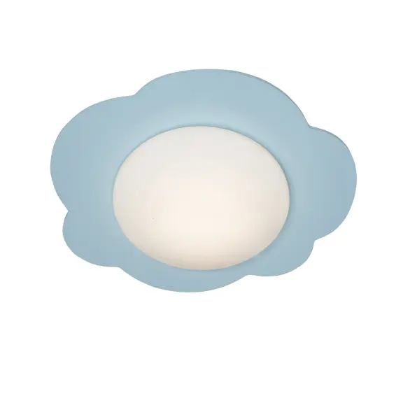 Stropné svietidlá -  Elobra Stropné svetlo „Clouds“ modrá