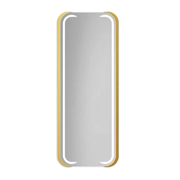 Zrkadlá do kúpeľne -  Gaudia Zrkadlo Mezos Gold LED
