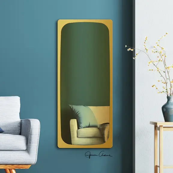 Zrkadlá do kúpeľne -  Gaudia Zrkadlo Ferolini Gold