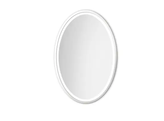 Zrkadlá do kúpeľne -  Gaudia Zrkadlo Nordic Oval biele LED
