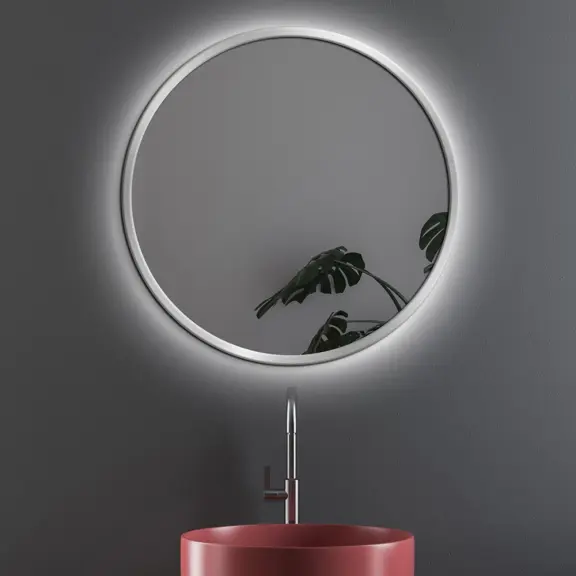 Zrkadlá do kúpeľne -  Gaudia Zrkadlo Nordic Silver LED