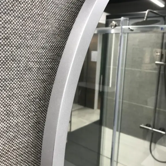 Zrkadlá do kúpeľne -  Gaudia Zrkadlo Nordic Silver