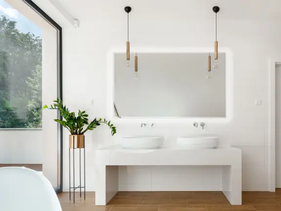 Zrkadlá do kúpeľne -  Gaudia Zrkadlo Simple Shiny LED
