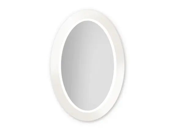 Zrkadlá do kúpeľne -  Gaudia Zrkadlo Balde Oval LED biele