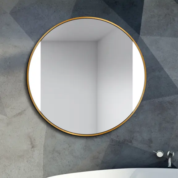 Zrkadlá do kúpeľne -  Gaudia Zrkadlo Sido LED Gold
