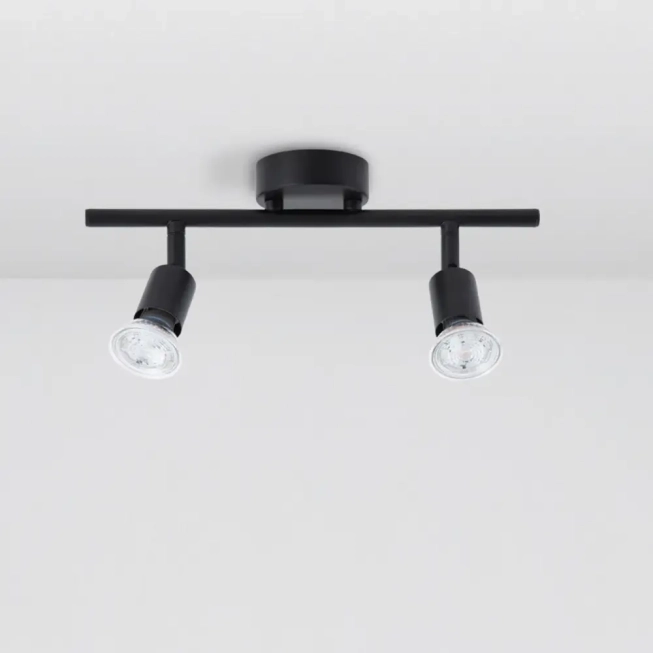 Bodové svetlá - Novaluce Dizajnové bodové svietidlo Lup 31 čierne