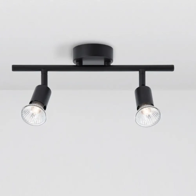 Bodové svetlá - Novaluce Dizajnové bodové svietidlo Lup 31 čierne