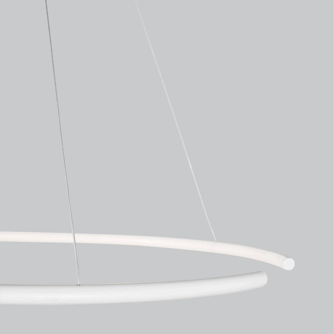 Lustre a závesné svietidlá - Novaluce LED luster Breda 70 biele