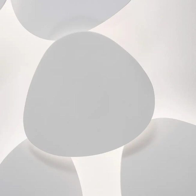 Nástenné svietidlá - Novaluce Moderné nástenné svietidlo Cronus 16 biele