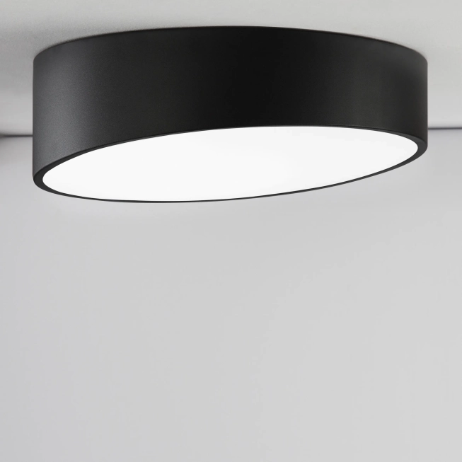 Stropné svietidlá - Novaluce LED stropné svietidlo Maggio 40 čierne