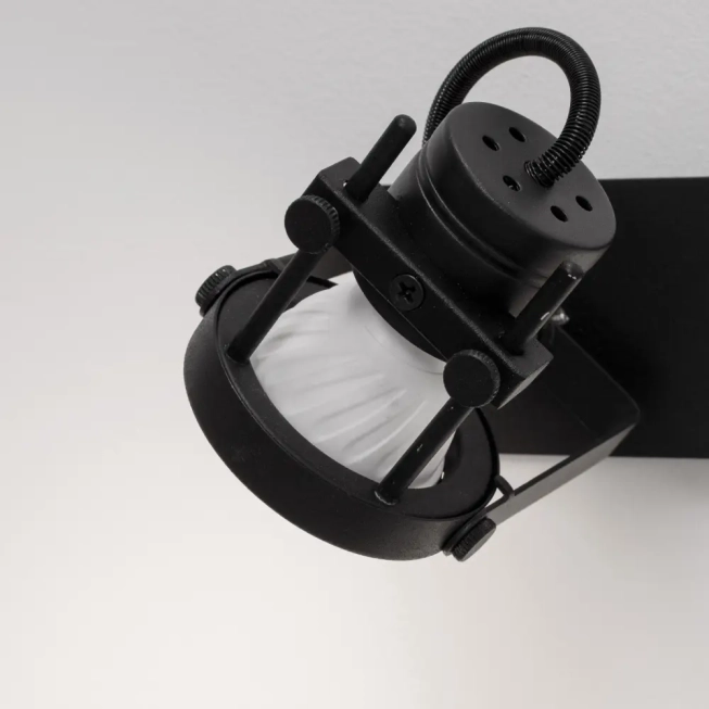 Bodové svetlá - Novaluce Dizajnové bodové svietidlo Gropius 71 čierne