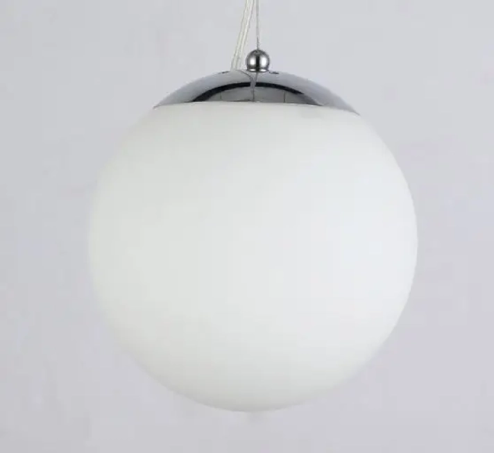 Lustre a závesné svietidlá - AZzardo Kovový luster biele Ball 20