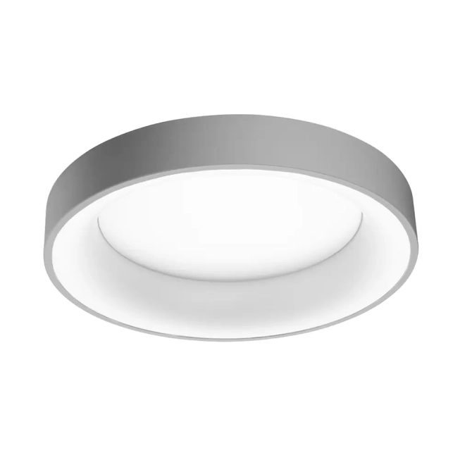 Stropné svietidlá - AZzardo LED stropné svietidlo Sovana 55 CCT sivé s diaľkovým ovládačom