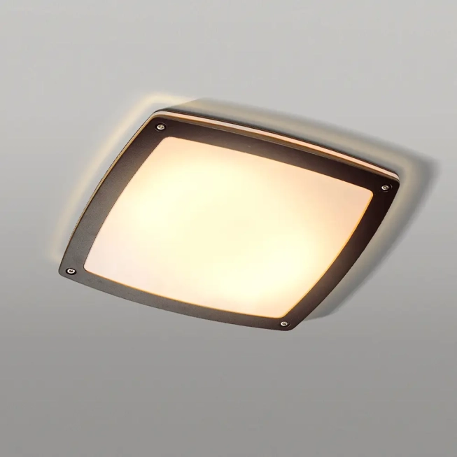 Vonkajšie stropné svietidlá - AZzardo LED vonkajšie stropné svietidlo Fano S