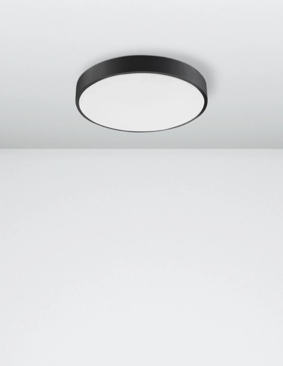 Stropné svietidlá - Novaluce LED stropné svietidlo Hadon 40 čierne