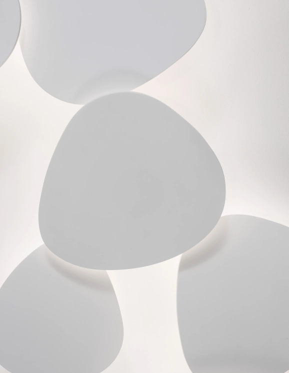 Nástenné svietidlá - Novaluce Moderné nástenné svietidlo Cronus 16 biele