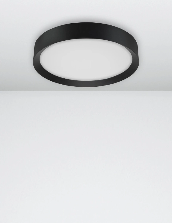 Stropné svietidlá - Novaluce LED stropné svietidlo Luton 55 čierne