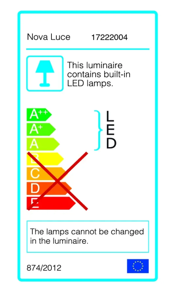 Lustre a závesné svietidlá - Novaluce LED luster Aria 135W 80 Chrome